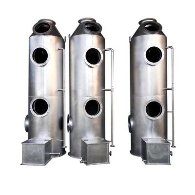 Équipement de traitement des gaz industriels pour le service personnalisé HCL/NH3/HF/H2SO4/NAOH