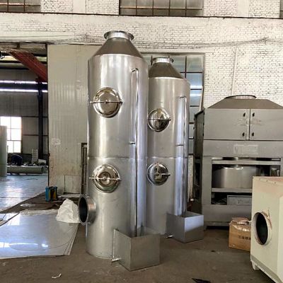 Équipement de contrôle de la pollution atmosphérique pour les fabricants d'aliments et de produits chimiques