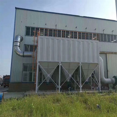 Équipement d'élimination des poussières pour sacs industriels à pulsation à jet de collecteur de poussière à haut rendement