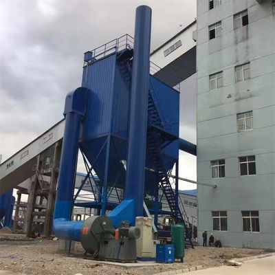 Équipement de collecte des poussières des gaz de combustion galvanisés à chaud Pulse Jet Cleaning