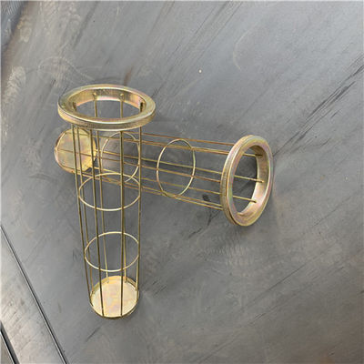 Cage de sac à poussière personnalisée avec tuyau Venturi Filtre à collecteur de poussière galvanisé