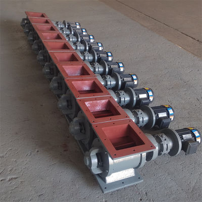 Cement Grain Star Unloader Ash Mine de charbon Rigid Impeller Feeder Design Rotary vanne de boucle d'air