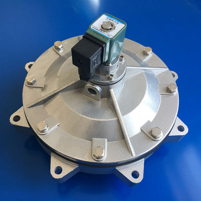 304 en acier inoxydable DMF-Z-25 soupape d'impulsion électromagnétique à angle droit