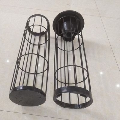 Ronde collecteur de poussière plissé Filtre cage soudage à l'air Machine de fabrication Polyester 304 316 Esquelette Filtre sac cage