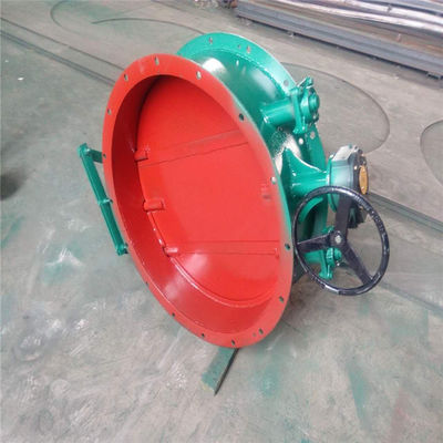 C504 Classe 125 Régulation manuelle de la soupape à papillon en fer ductile pour l'huile gazeuse d'eau
