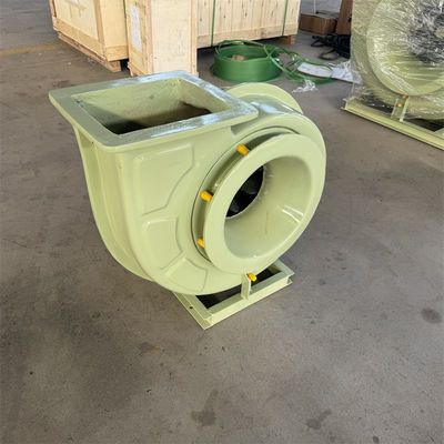 Ventilateur centrifuge de FRP de 18,5 kW Ventilateur de dépoussiérage de moteur Siemens 1000-15000 M3/H