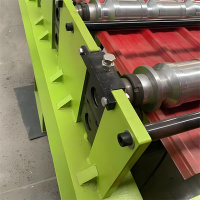 Machine de fabrication de tuiles de toit trapézoïdales Cr12 acier au carbone