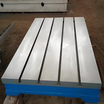 OEM HT250 Cast Iron Welding Table | Precision Ground T-Slot Fixture Plate
