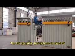 équipement d'élimination de poussière à jet d'impulsion à sac industriel