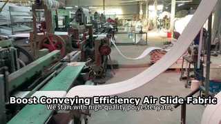Tissu de glissière d'air