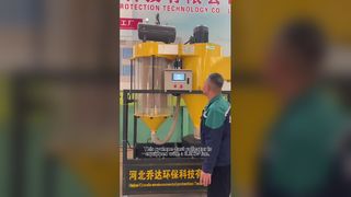 Double Silent Cyclone Dust Collector