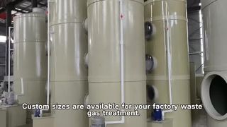 Vidéo complète de la machine du système d'épurateur humide PP