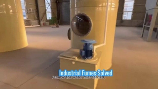 Tour de désembuage industrielle des gaz d'échappement PP洗涤塔